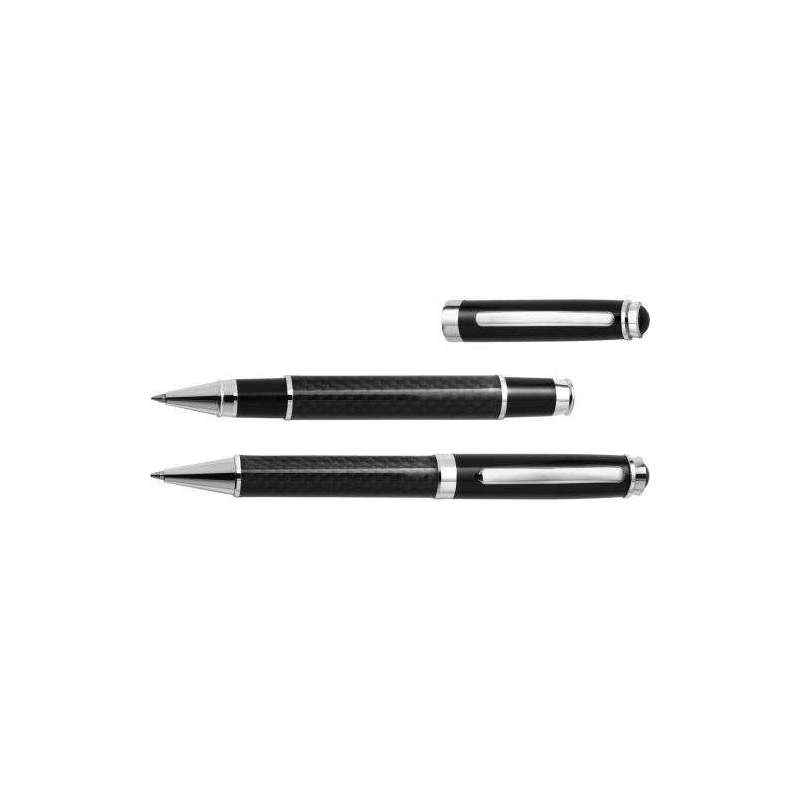 Ziva ballpoint and rollerball pen set - Pen set at wholesale prices