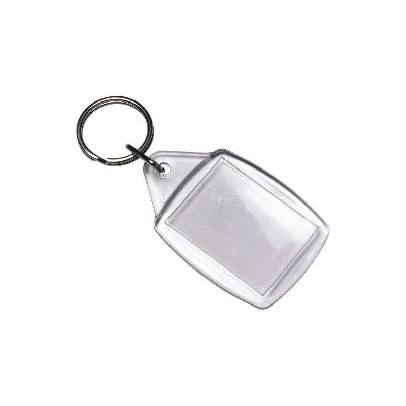 Porte-clés en plastique Leo - Porte-clés plastique à prix de gros