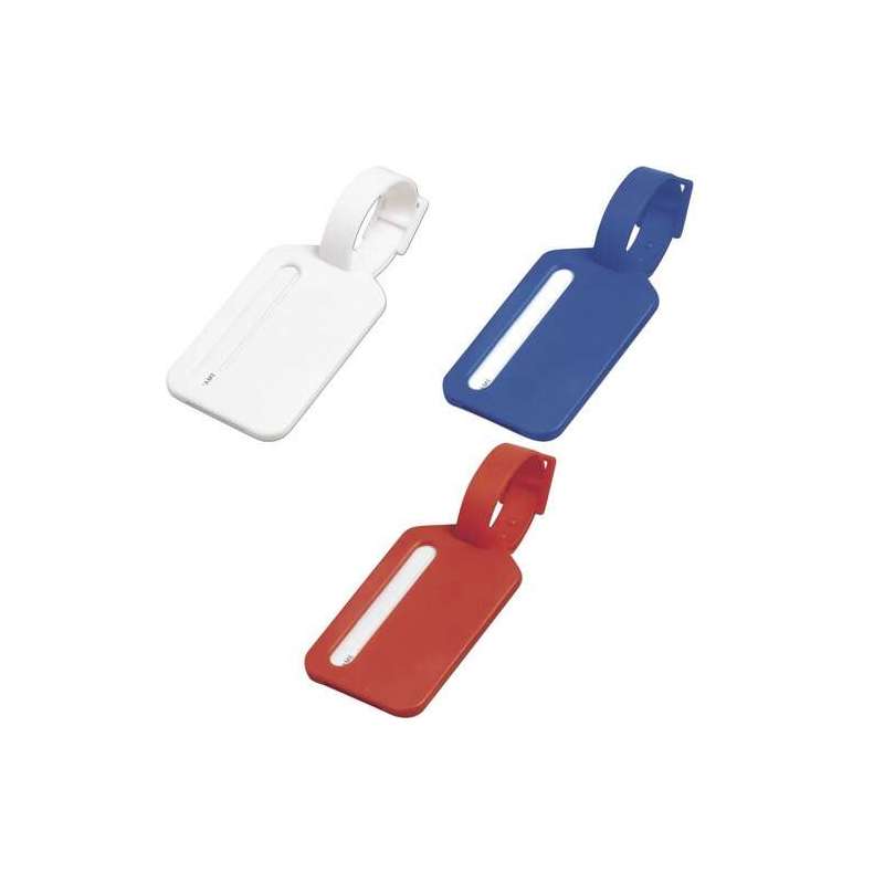 Plastic luggage tag Janina - Luggage tag at wholesale prices