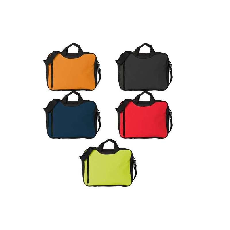 600D Polyester Conference Tote Bag with Pocket at wholesale prices - Bag at wholesale prices 600D Polyester Conference Tote Bag with Pocket at wholesale prices - Bag at wholesale prices