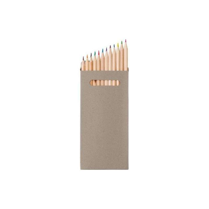 Set de 12 crayons Nina - Crayon de couleur à prix de gros