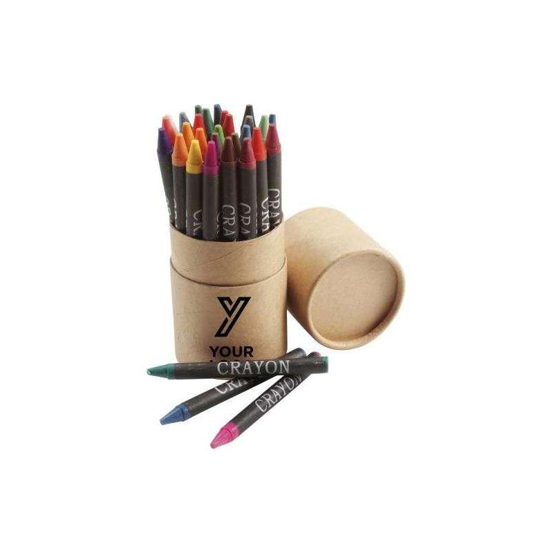 Tube of 30 grease pencils. Gabrielle - Wax crayon at wholesale prices