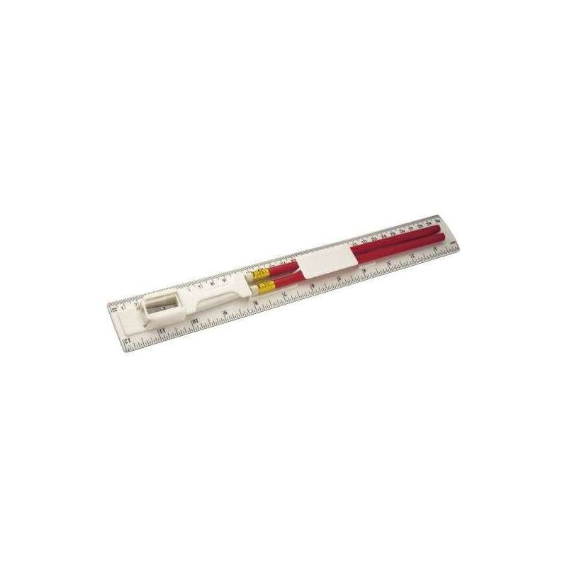 Plastic ruler 30 cm Pascale - Rule at wholesale prices