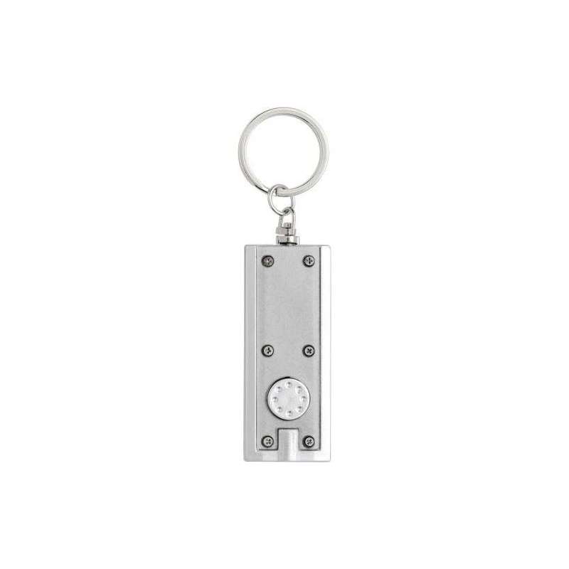 Porte-clés torche en plastique Mitchell - Porte-clés lumineux à prix grossiste