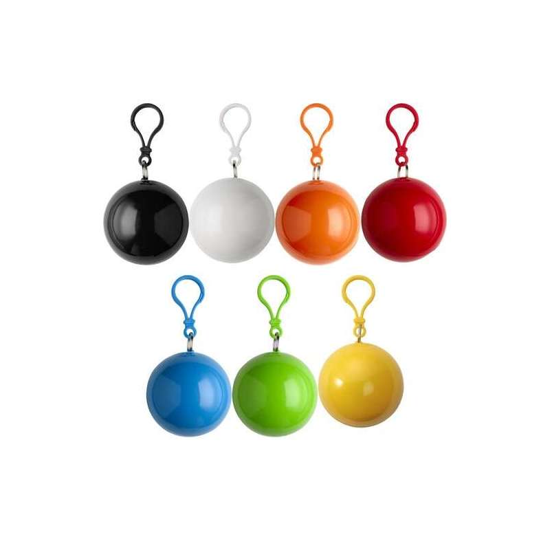Etui boule contenant un poncho - Vêtement de pluie à prix grossiste Etui boule contenant un poncho - Vêtement de pluie à prix grossiste