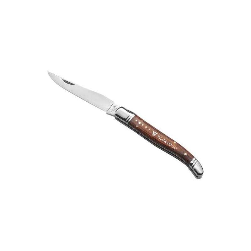 Canif avec manche en bois Lisandro - Couteau de poche à prix grossiste