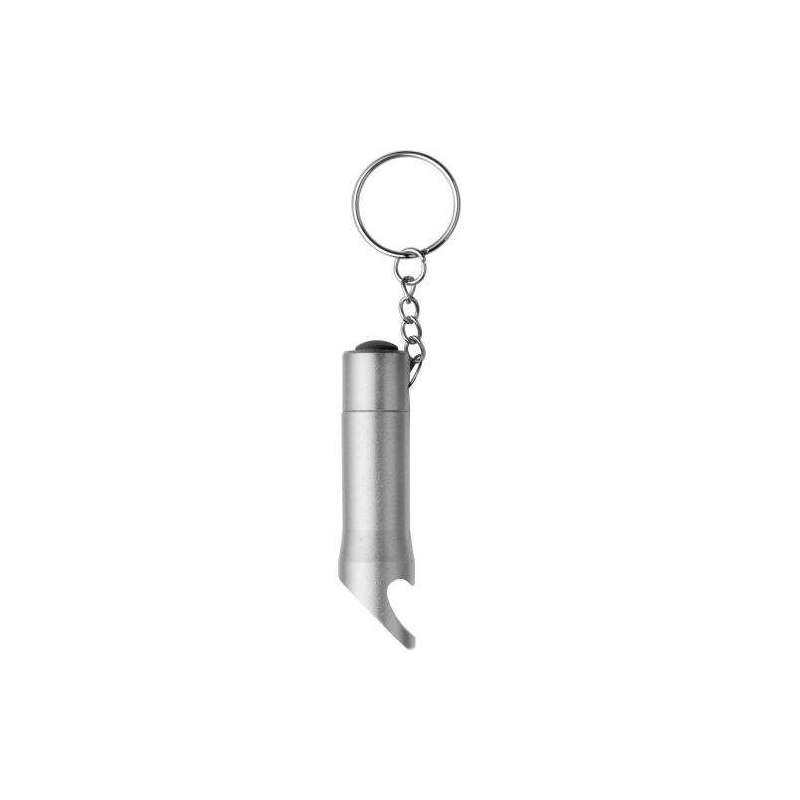Carla torch and bottle opener keyring - Flashlight at wholesale prices