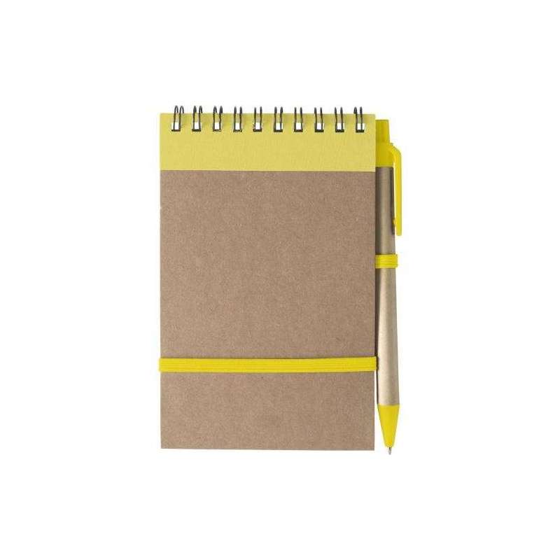 Emory cardboard spiral notebook - Notepad at wholesale prices