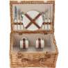 Effie 2-person wicker picnic basket - Picnic accessory at wholesale prices