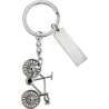 Sullivan metal 'bicycle' key ring - Metal key ring at wholesale prices