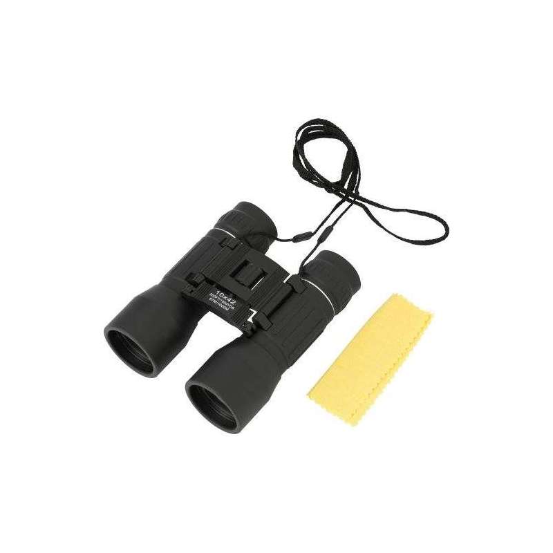 Binoculars 10 x 42 in rubber - Pair of binoculars at wholesale prices