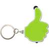 Melvin torch keyring - Plastic key ring at wholesale prices