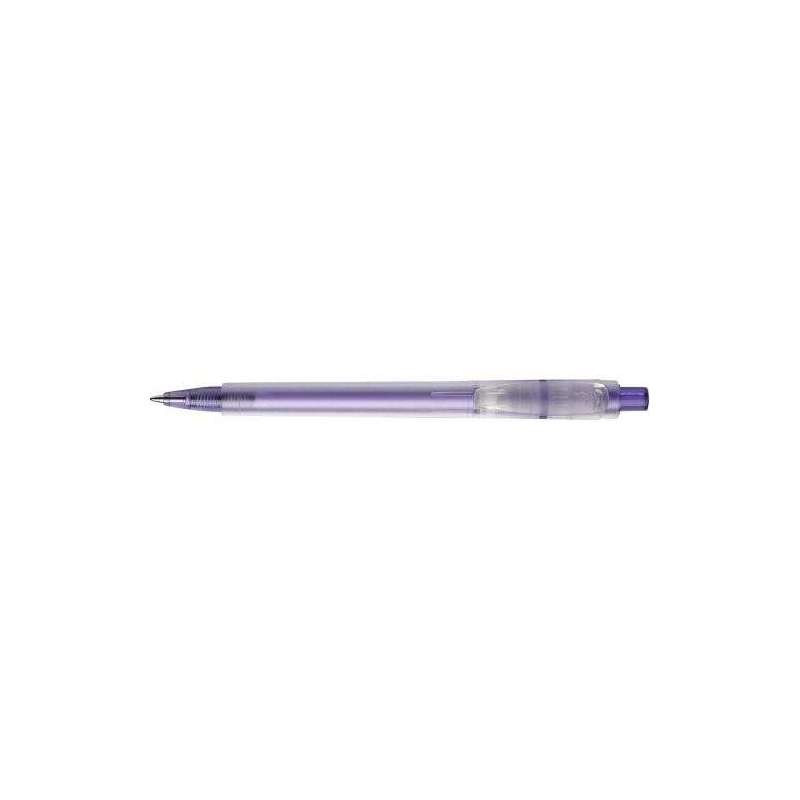 Frosted plastique ballpoint pen - Ballpoint pen at wholesale prices
