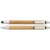 Darlene bambou ballpoint pen and mechanical pencil set - Pen set at wholesale prices