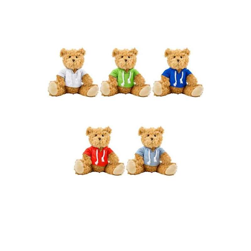 Peluche con sudadera de 30 cm - Juegos y juguetes a precios de mayorista Peluche con sudadera de 30 cm - Juegos y juguetes a precios de mayorista