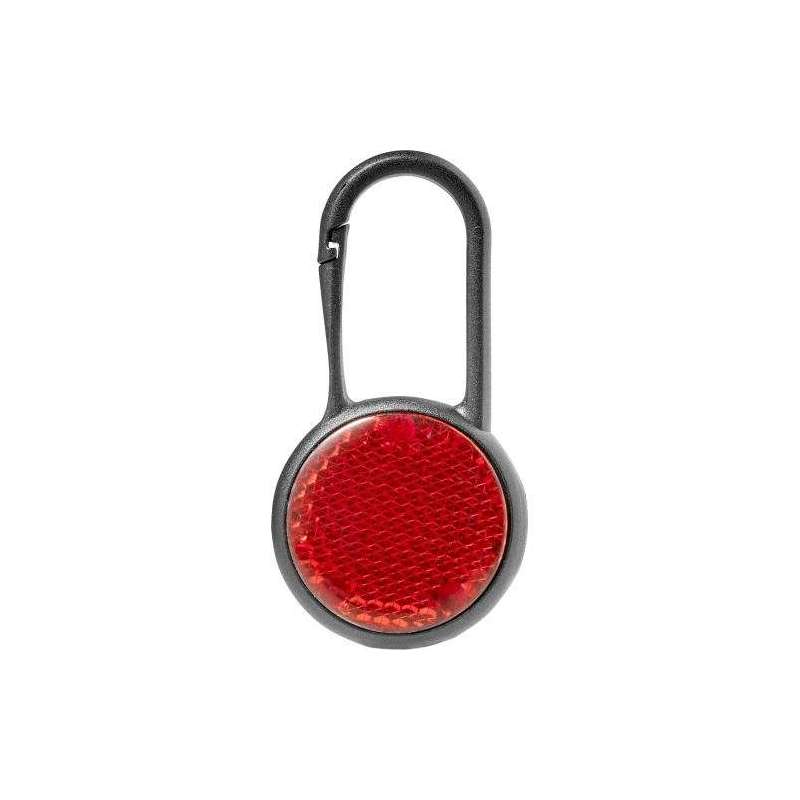 Reflector with Zuri snap hook - Bicycle accessory at wholesale prices