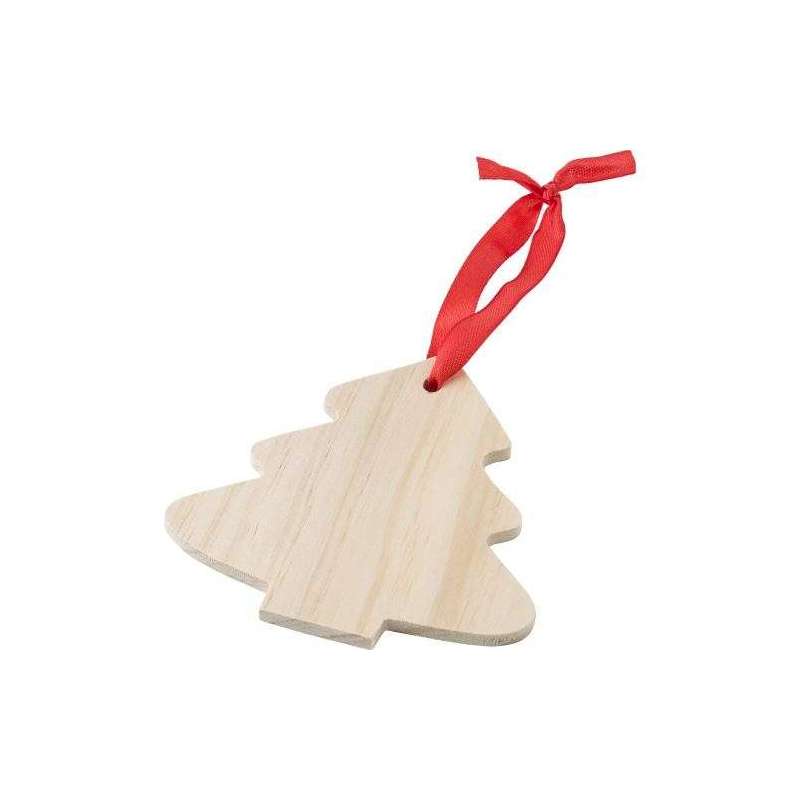 Décoration de Noël en bois Arbre Imani - Accessoire de noël à prix de gros