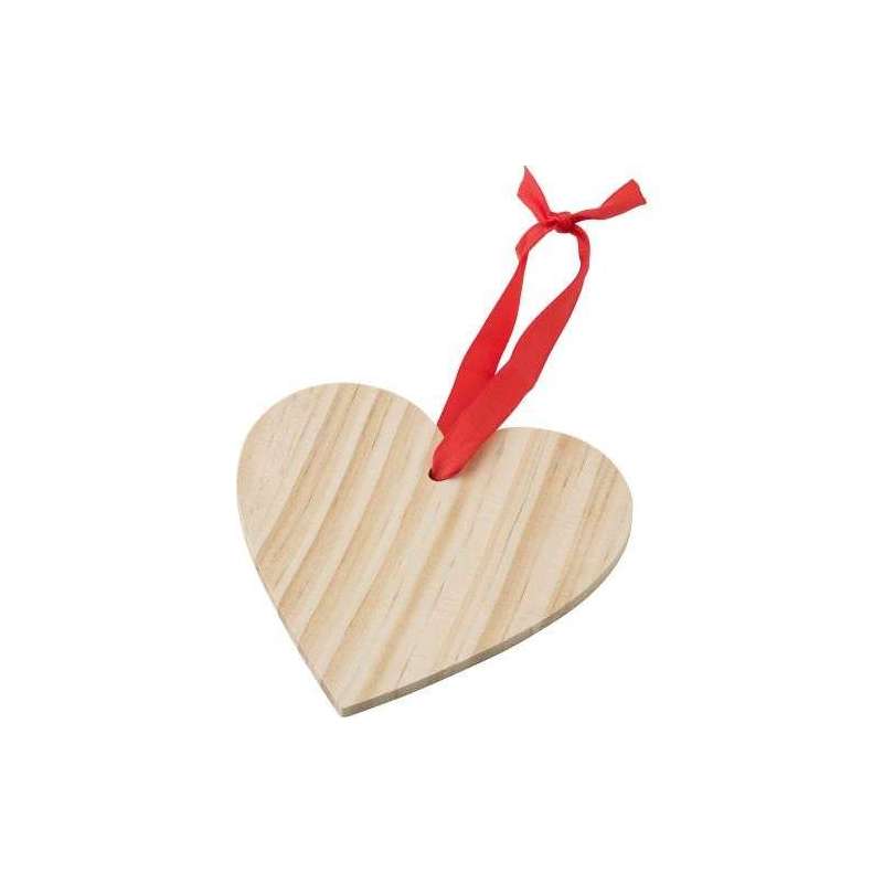 Christmas decoration in wood Cur - Christmas accessory at wholesale prices