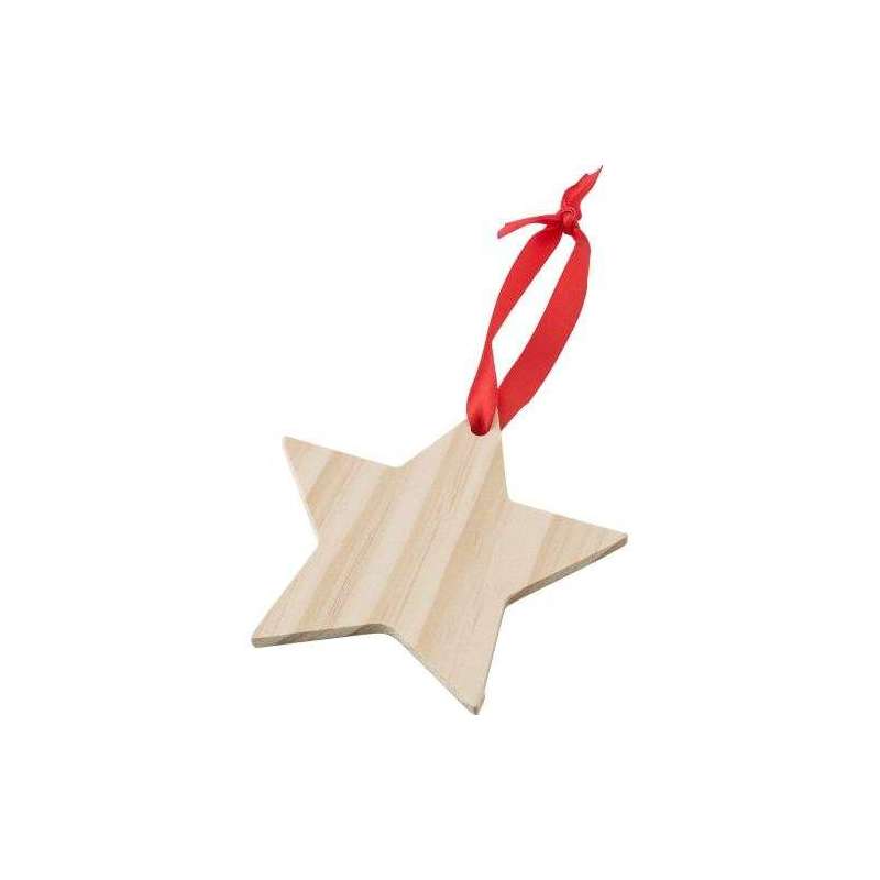 Décoration de Noël en bois Étoile Caspian - Accessoire de noël à prix de gros