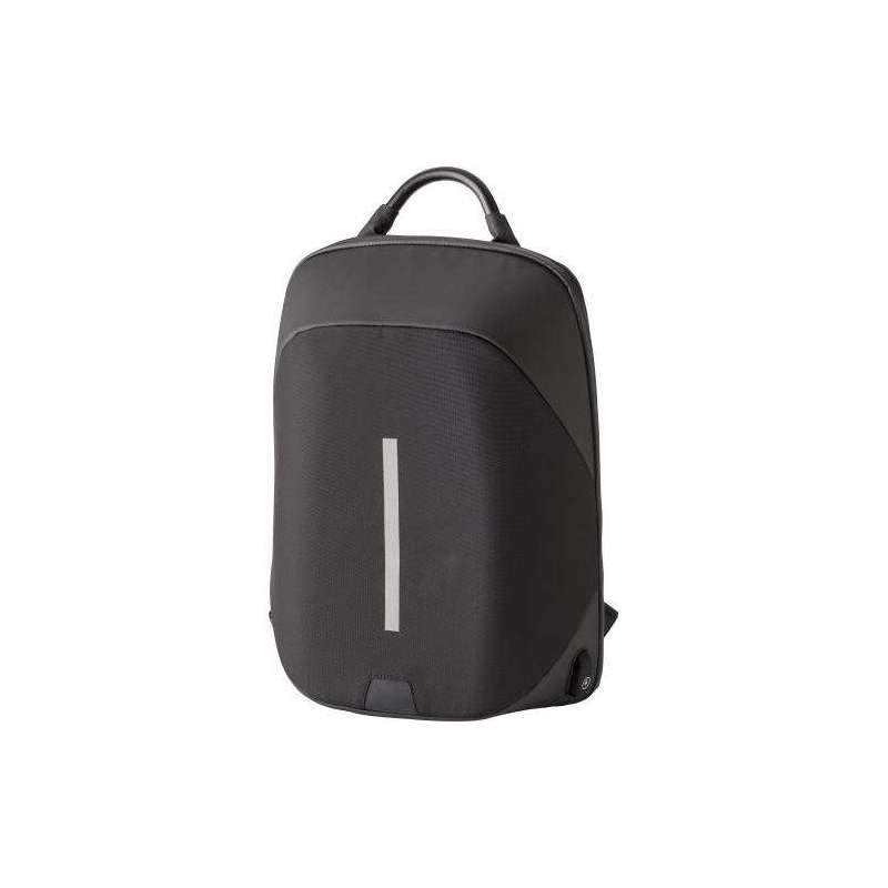 Cleo anti-theft nylon computer backpack - Backpack at wholesale prices