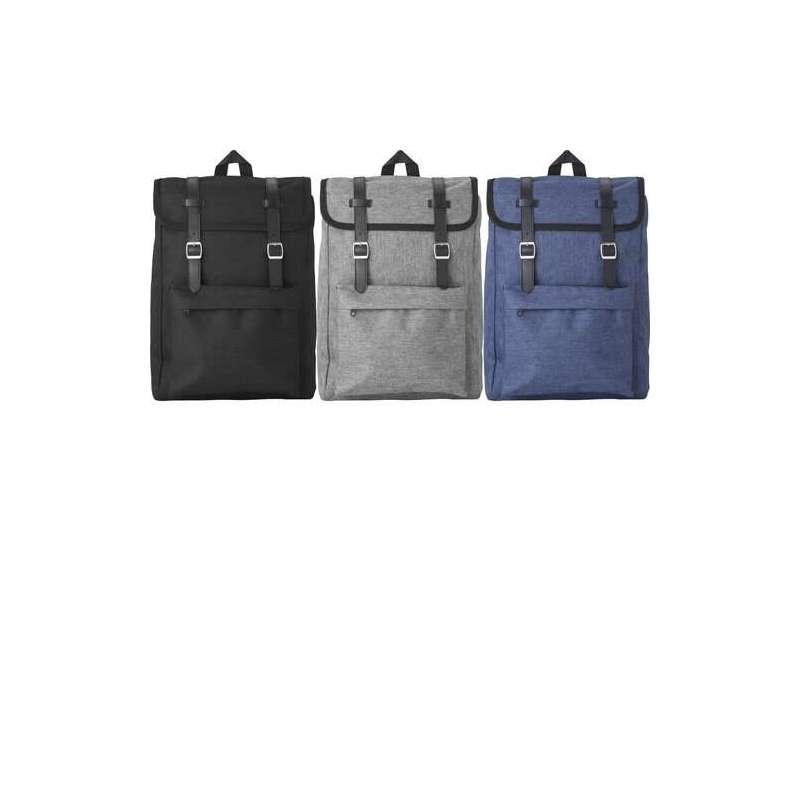 210D Polyester Backpack with Padded Back - Backpack at wholesale prices