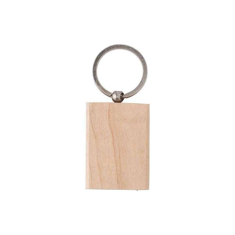 Porte-clés en bois Shania - Porte-clés à prix grossiste