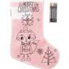 Nonwoven Christmas sock 80g/m² Jasleen - Christmas accessory at wholesale prices