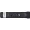 ABS LED torch with speaker and charger Lewis - Flashlight at wholesale prices