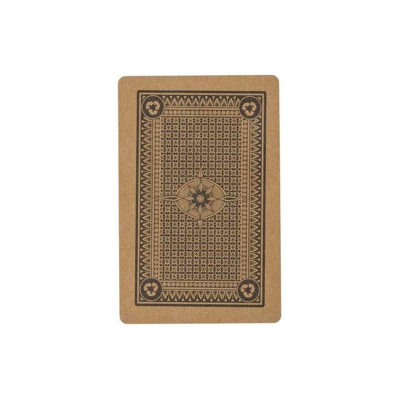 54-card recycled cardboard deck Andreina - Recyclable accessory at wholesale prices