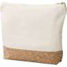Teagan coton and cork toiletry bag - Make-up bag at wholesale prices