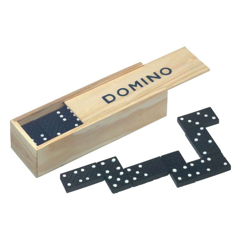 DOMINO domino set - Wooden game at wholesale prices