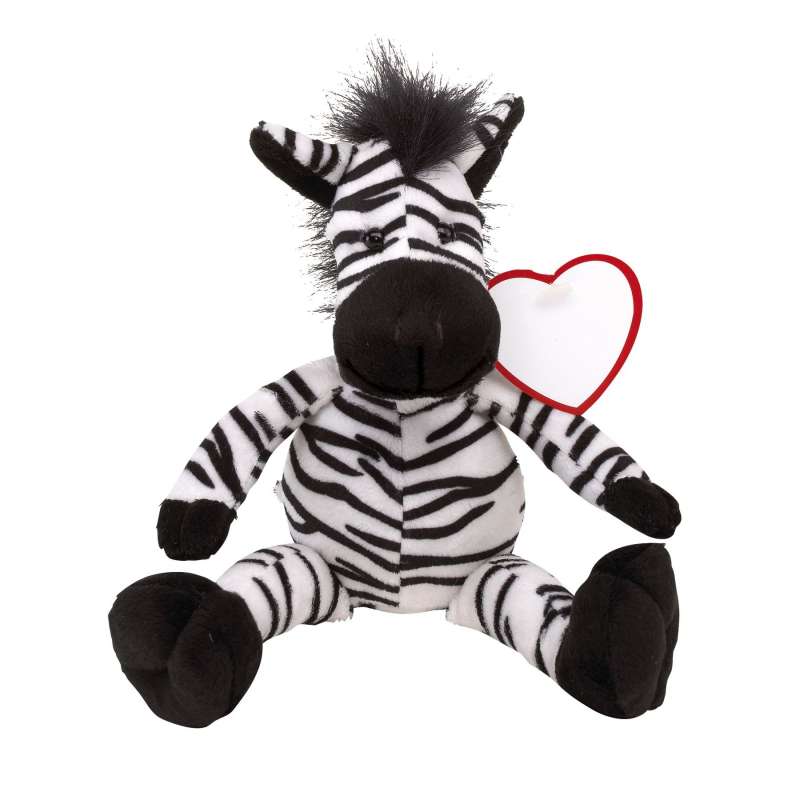Zebra plush 30 cm - Plush at wholesale prices