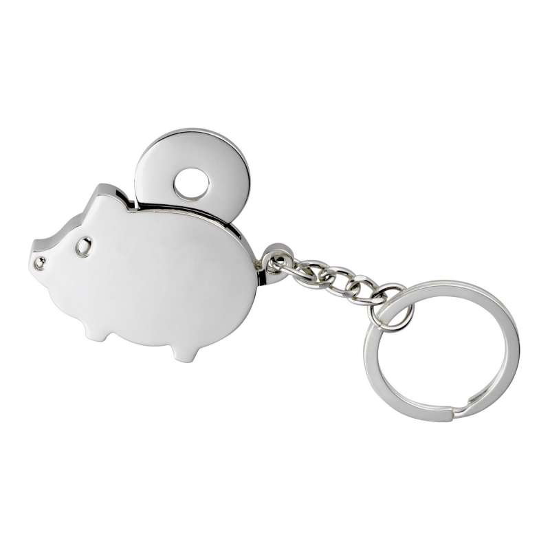 Metal key ring CHAMBA - Token key ring at wholesale prices