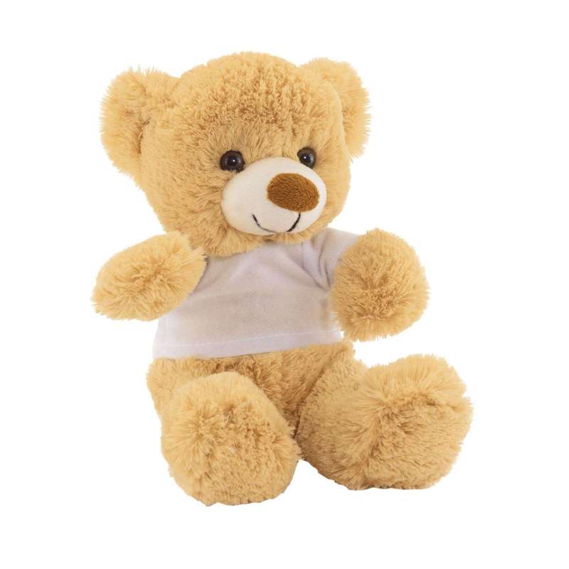 Sitzender Plüschbär 27 cm mit T-Shirt zu Großhandelspreisen - Artikel für Sublimation zu Großhandelspreisen Sitzender Plüschbär 27 cm mit T-Shirt zu Großhandelspreisen - Artikel für Sublimation zu Großhandelspreisen