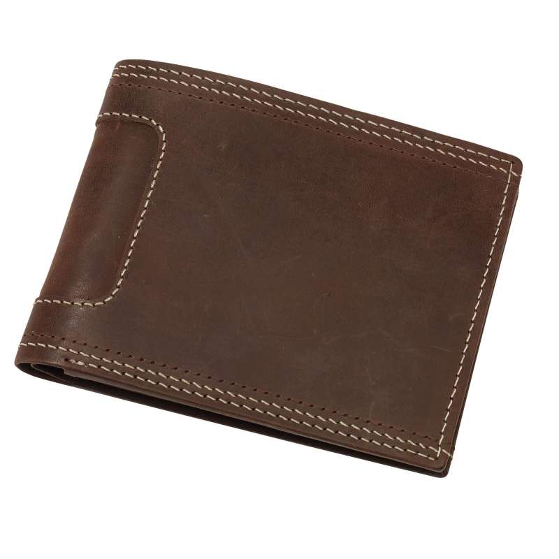 Genuine leather wallet WILD STYLE - Portfolio at wholesale prices