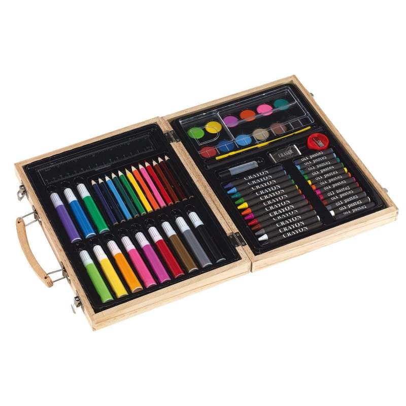 Maletín de dibujo 21x28,3 cm madera - Caja de pintura a precios de mayorista Maletín de dibujo 21x28,3 cm madera - Caja de pintura a precios de mayorista