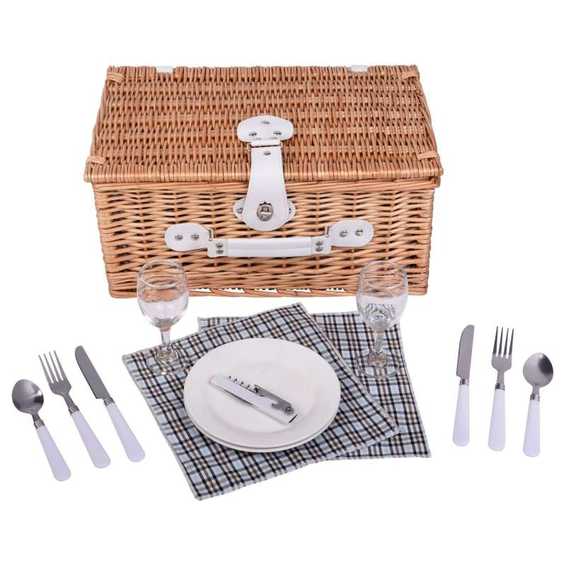 Wicker picnic basket KINGS PARK - Picnic accessory at wholesale prices