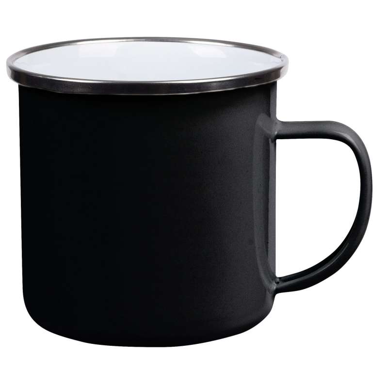 Enamel cup VINTAGE CUP - metal mug at wholesale prices
