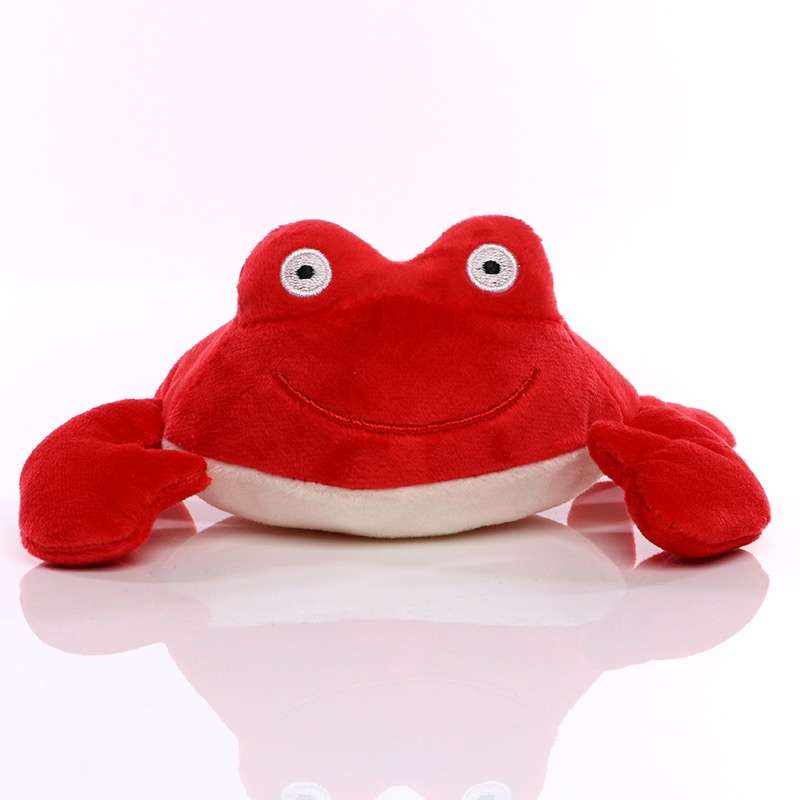 Kleine polyester crabe knuffel 17 cm - Knuffel tegen groothandelsprijzen Kleine polyester crabe knuffel 17 cm - Knuffel tegen groothandelsprijzen
