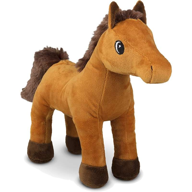 plush brown horse - 25 cm - Toy at wholesale prices
