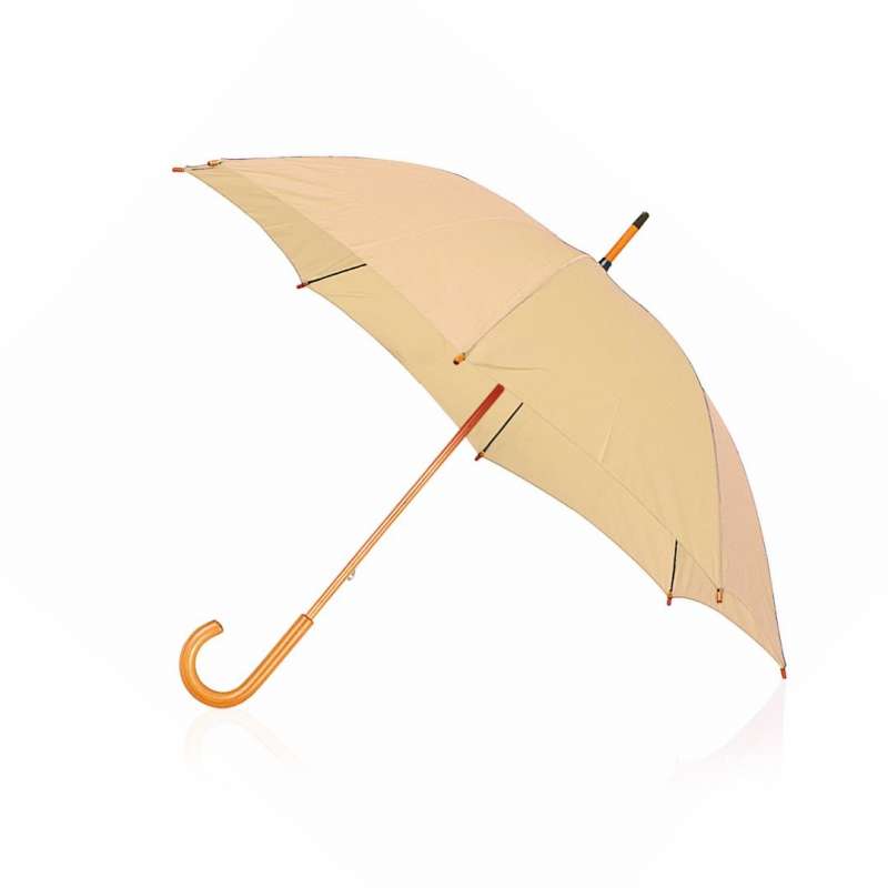 105 cm umbrella with wooden handle - Classic umbrella at wholesale prices
