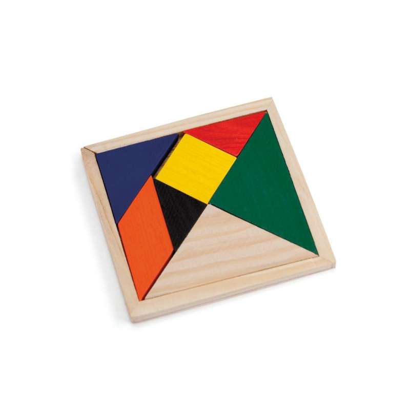 Holzpuzzle Tangram mit bunten Teilen zu Großhandelspreisen - Puzzle zu Großhandelspreisen Holzpuzzle Tangram mit bunten Teilen zu Großhandelspreisen - Puzzle zu Großhandelspreisen