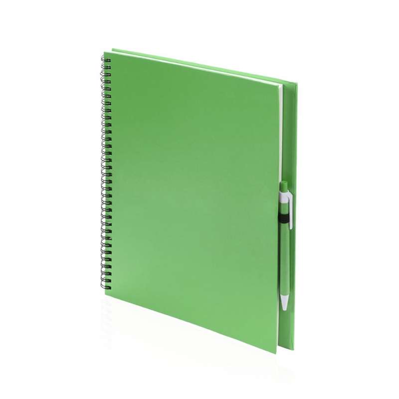 Spiral notebook 23.7x29x2 cm - Notepad at wholesale prices