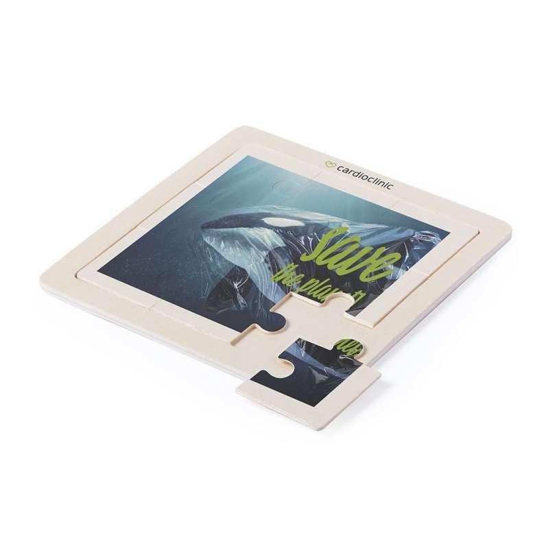 Puzzle de madera personalizable 9 piezas - Juegos y juguetes a precios de mayorista Puzzle de madera personalizable 9 piezas - Juegos y juguetes a precios de mayorista