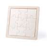 9-piece wooden puzzle - Wooden game at wholesale prices