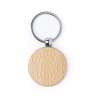 Wooden key holder - Wood/cloth key ring at wholesale prices