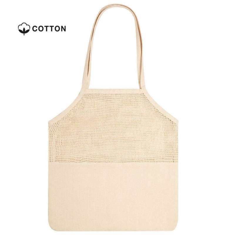 Eco-Friendly Cotton Grocery Mesh Bag 60cm at wholesale prices - shopping bag at wholesale prices Eco-Friendly Cotton Grocery Mesh Bag 60cm at wholesale prices - shopping bag at wholesale prices