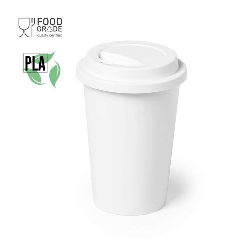450 ml Kompostierbarer PLA Becher mit Deckel - Faire und nachhaltiges Accessoire zu Großhandelspreisen 450 ml Kompostierbarer PLA Becher mit Deckel - Faire und nachhaltiges Accessoire zu Großhandelspreisen