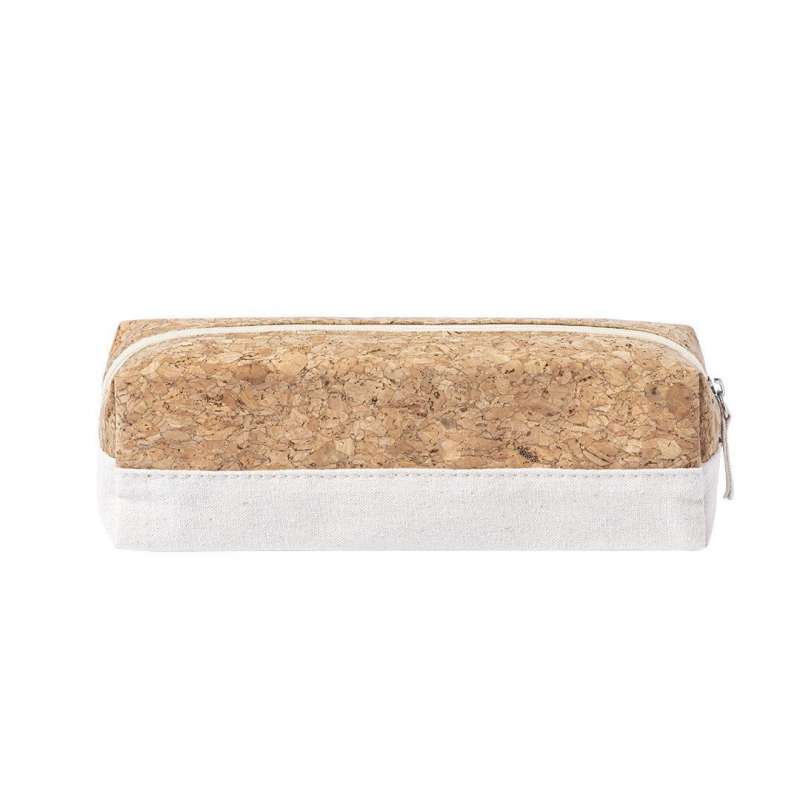 Reiton - Nature line case in a combination of natural cork and raw coton - Recyclable accessory at wholesale prices