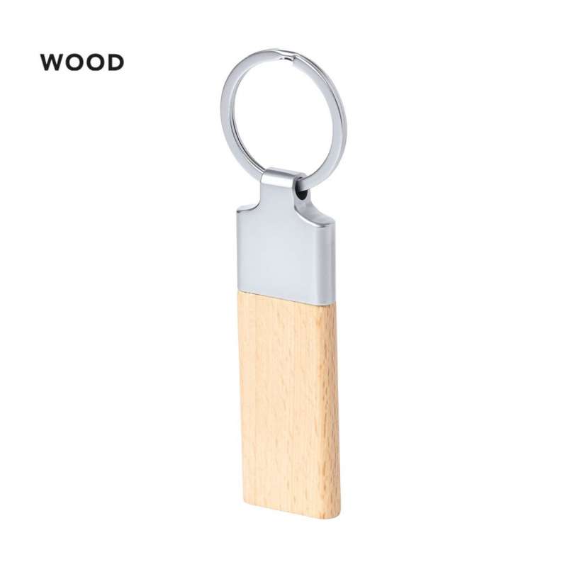 Llavero metálico y madera de haya a precios de mayorista - Llavero de madera a precios de mayorista Llavero metálico y madera de haya a precios de mayorista - Llavero de madera a precios de mayorista